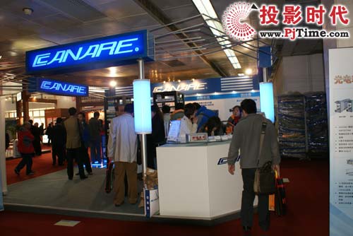 CANARE佳耐美電氣公司展臺