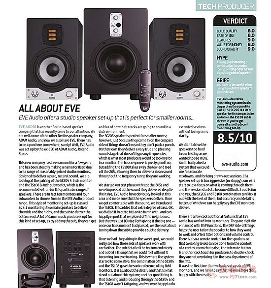 EVE SC205/TS108uyӢ DJ Mag