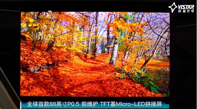 ȫ׿88ӢP0.5 ǰSoTFTMicro-LEDƴ_߶ҕXw