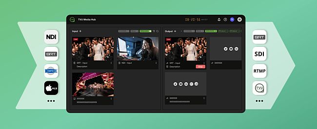 TVU MediaHub{ȘsߏVҕƼ㪄