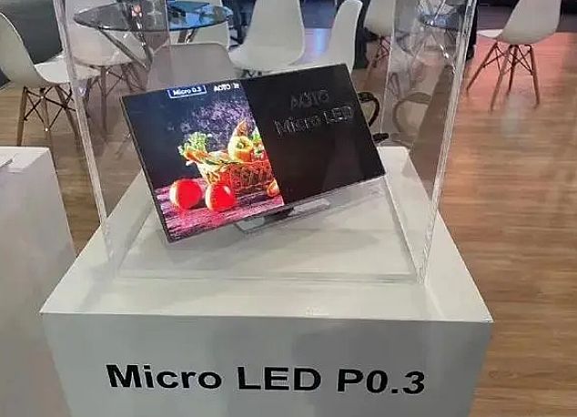 ۽P0.3Micro LED@ʾM¿g